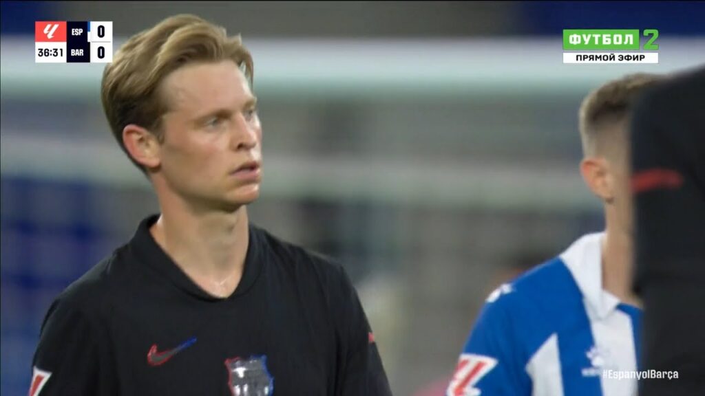FRENKIE DE JONG toying vs ESPANYOL 2025 HD 1080i
