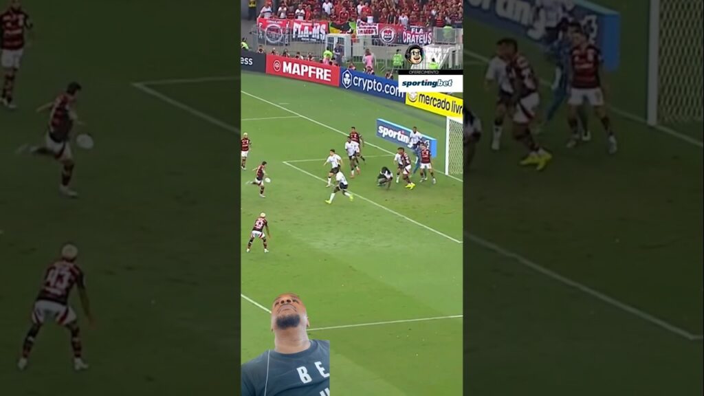 ALEX SANDRO DO FLAMENGO NA CARA DO GOL FEZ ISSO #futebol #flamengo #libertadores #futebol #futbol