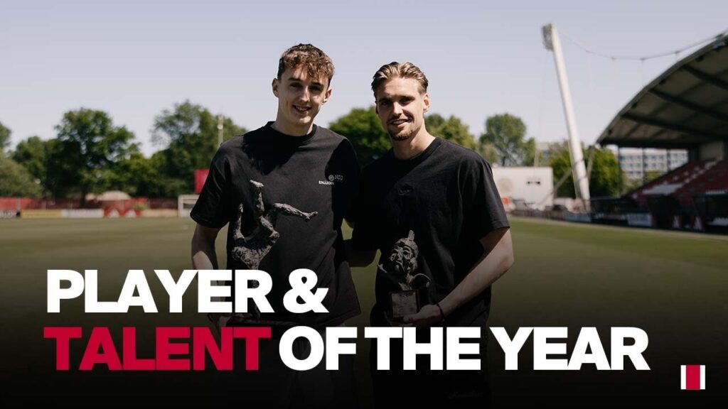 Kenneth Taylor & Youri Baas named Player & Talent of the Year! 🏆 | 'A sign of appreciation!' ♥️