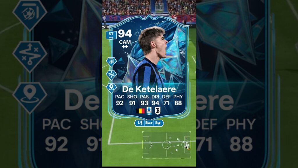ES BUENO?? DE KETELAERE TOTS 94 REVIEW | EA FC 25 | CHARLES DE KETELAERE TOTS 94 PLAYER REVIEW #fc25