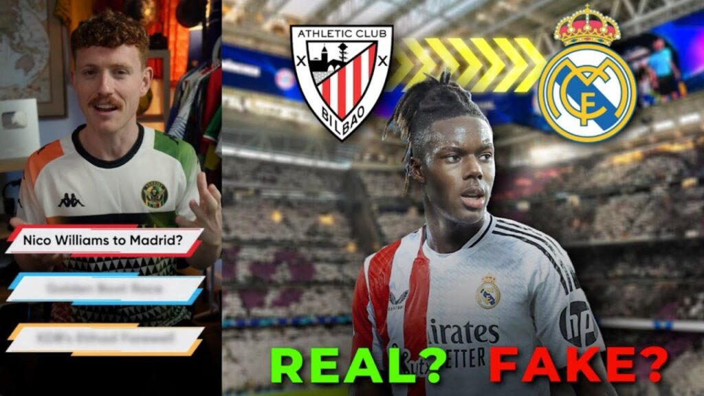Real Madrid's Nico Williams BOMBSHELL?