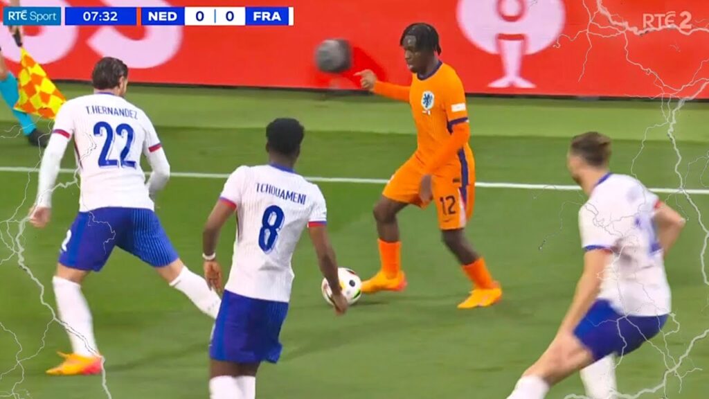 Jeremie Frimpong vs France | EURO 2024 | Liverpool Target 🇳🇱