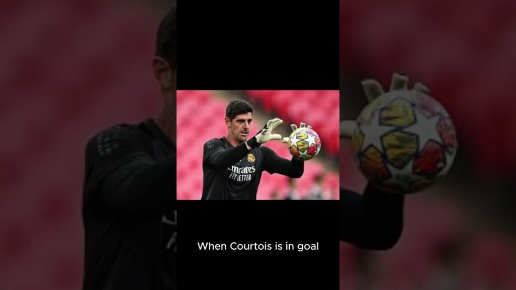 Courtois #football #realmadrid #youtube #youtubeshorts #shorts