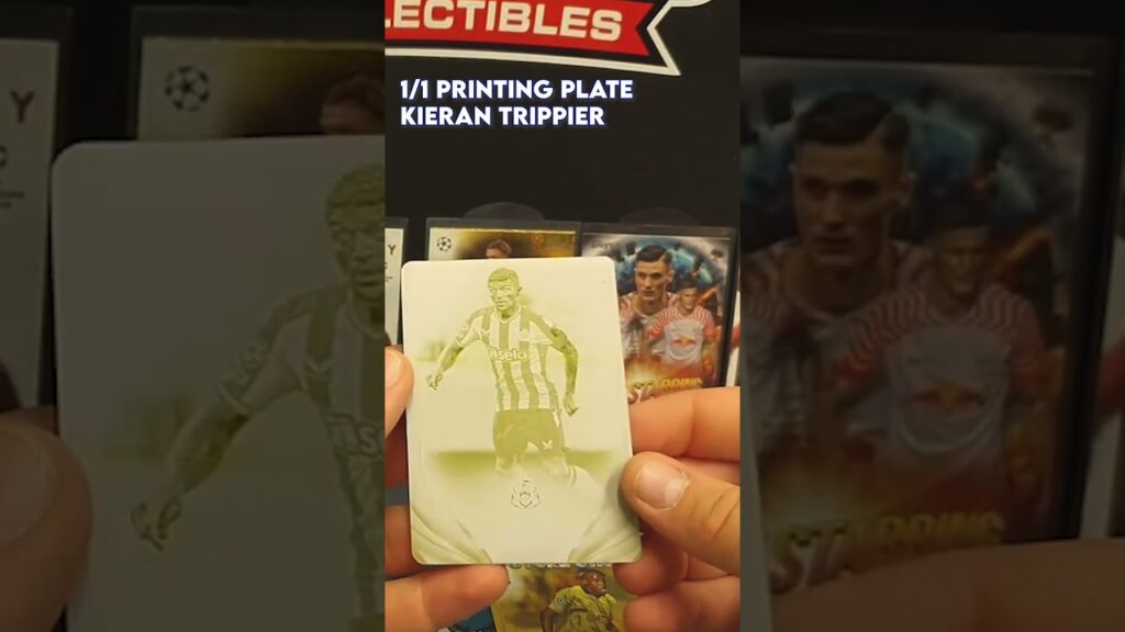 Our first 1/1 hit Topps UEFA Kieran Trippier