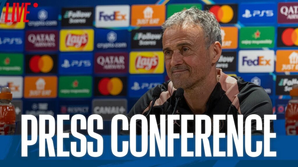 🎙️Conférence de presse de Luis Enrique en direct du Campus PSG 🔴🔵