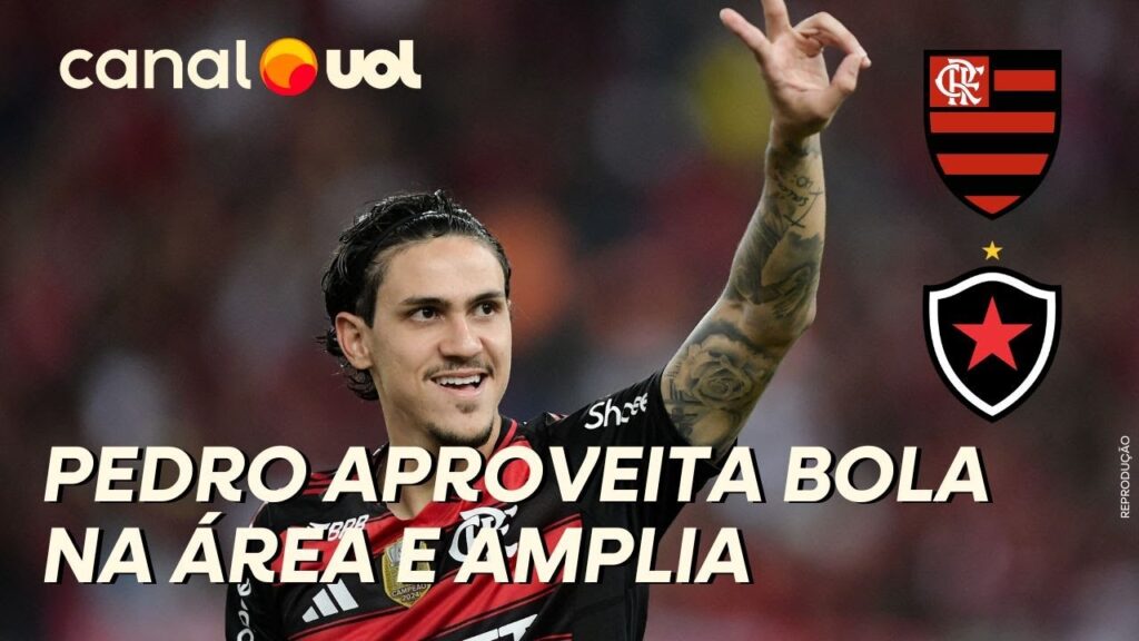 PEDRO AMPLIA PARA O FLAMENGO CONTRA O BOTAFOGO-PB PELA COPA DO BRASIL; ASSISTA AO GOL