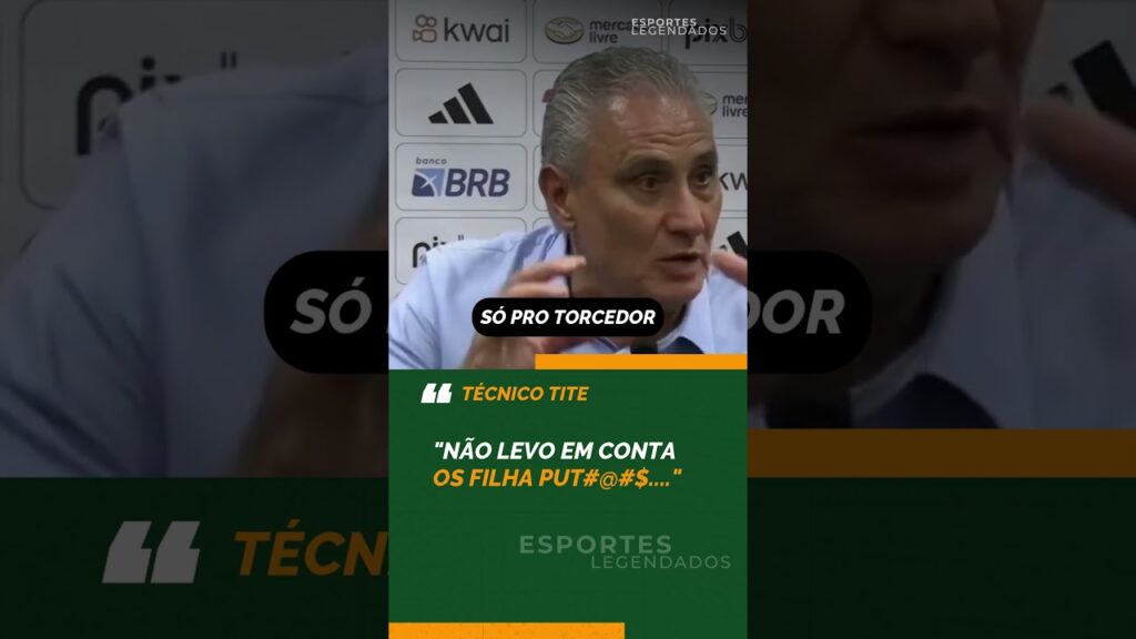⚠️TÉCNICO TITE "TIRANDO OS FILHA DA PUT..." 😱  | PÓS CORINTHIANS 2 X 1 FLAMENGO #shorts #flamengo