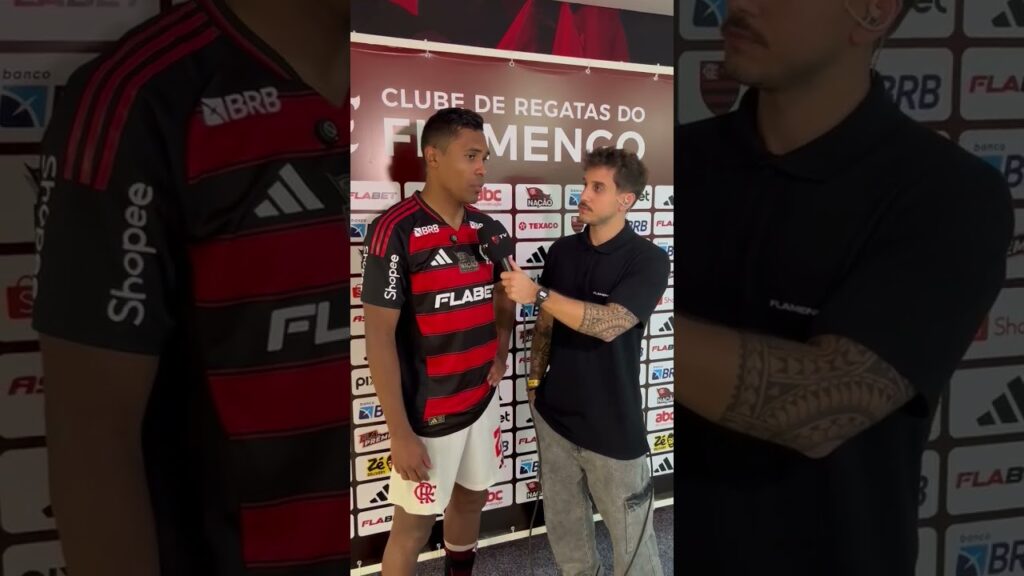 ENTREVISTA PÓS-JOGO DE FLAMENGO x BOTAFOGO COM ALEX SANDRO, NA FLAMENGO TV.🔴⚫ #flamengo
