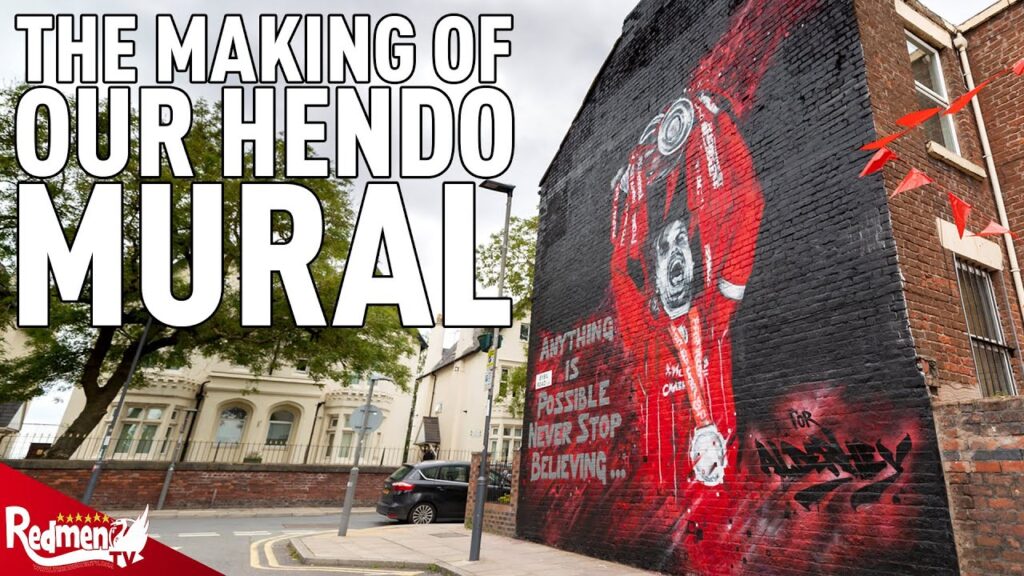 The Making of our Jordan Henderson Mural | 10 Years of Redmen TV