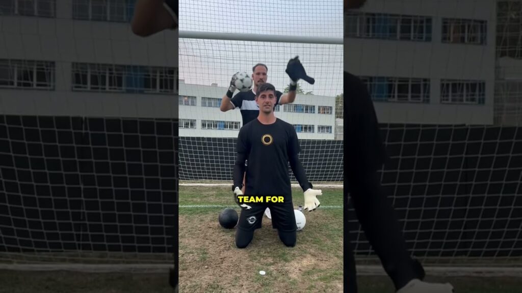 Thibaut Courtois STOLE this goalkeeper’s spot ☠️🥶 #thibautcourtois #casteels