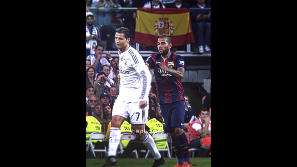 Ronaldo's Death Stare To Dani Alves ☠️🥶