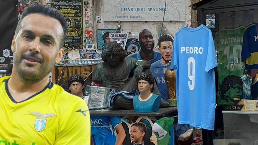 NAPOLI omaggia PEDRO 😏 Guardate che hanno fatto ai Quartieri Spagnoli
