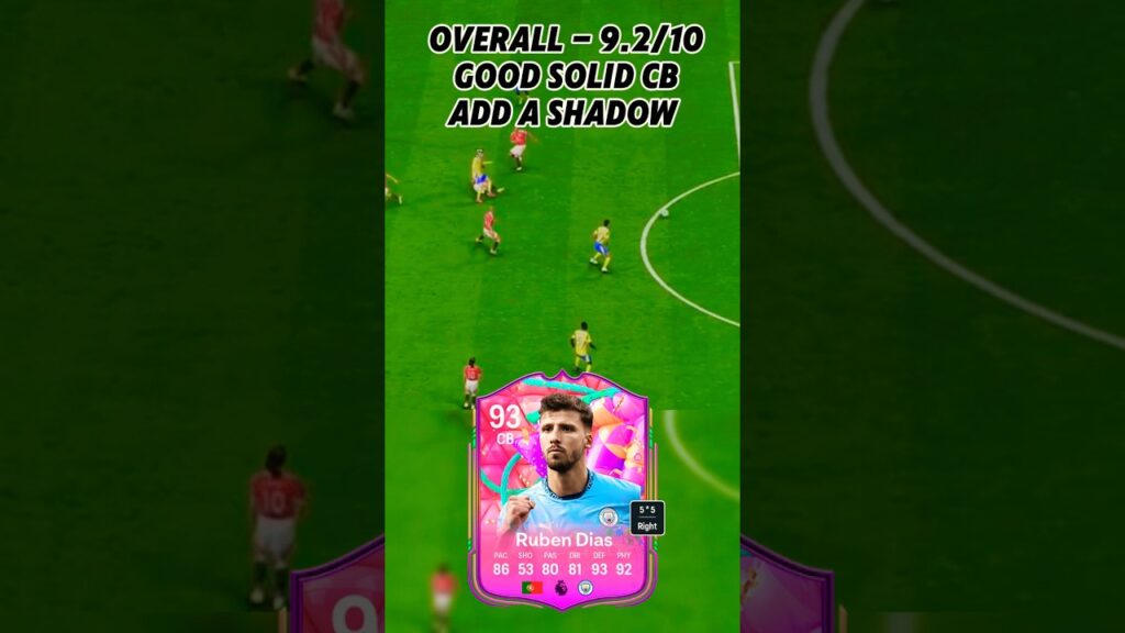 Ruben Dias FUT Birthday Player Review #rubendiasreview #rubendiasfutbirthdayreview #fc25 #fc25review