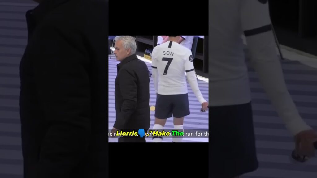 Heung Min Son Showing Levels To Hugo Lloris #shorts #shortsfeed #football