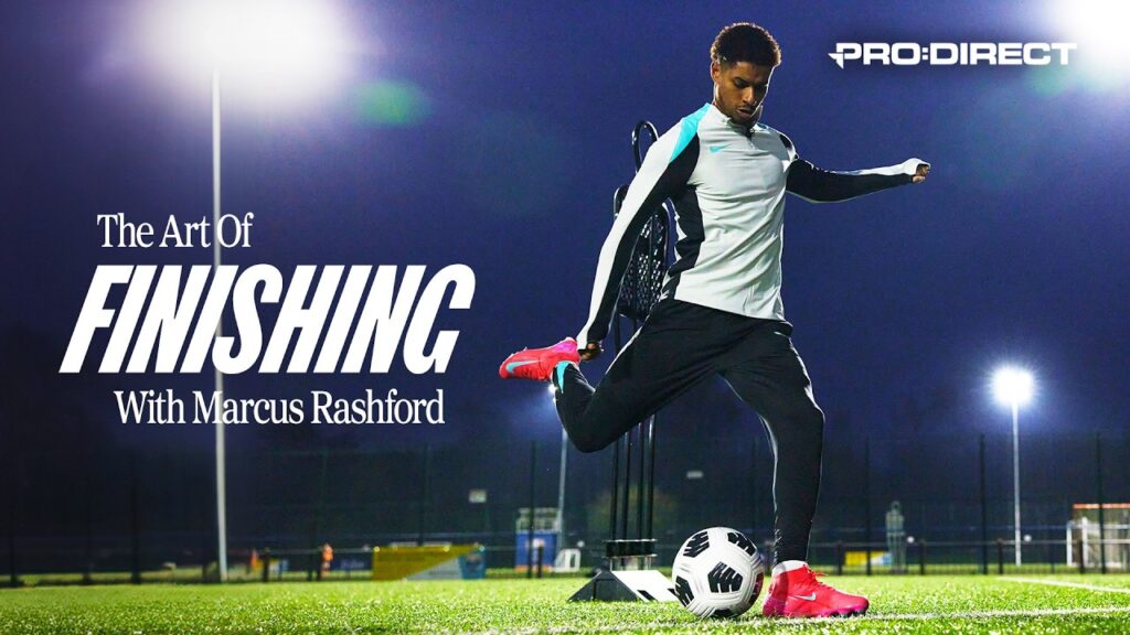 IMPROVE YOUR FINISHING WITH MARCUS RASHFORD 🎯 3 Training Drills To Improve Your Shooting 🔥