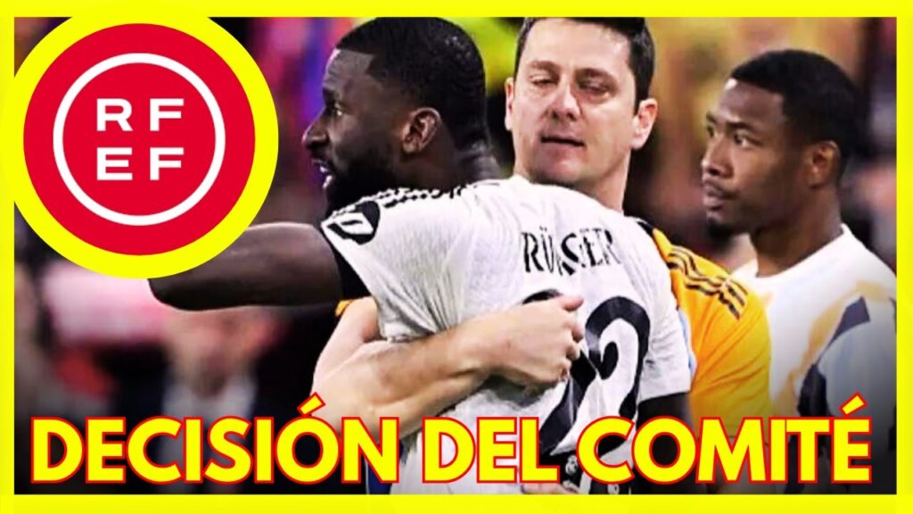 APELACIÓN RESPONDE AL RECURSO DEL MADRID POR LA SANCIÓN DE 6 PARTIDOS A RUDIGER