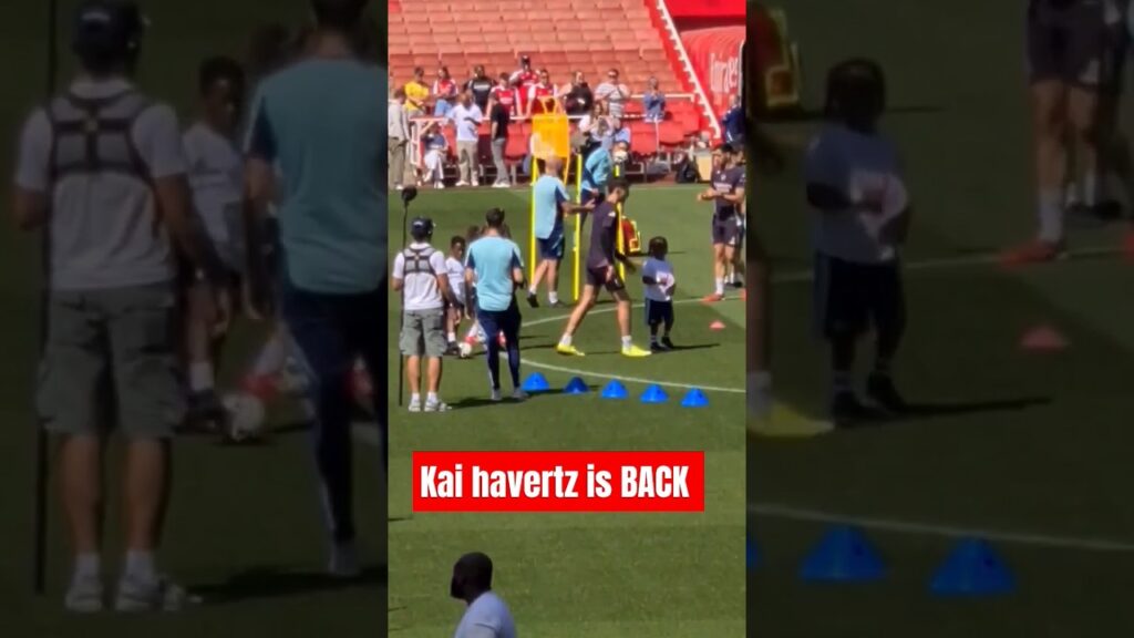 Kai Havertz is back in Arsenal Training session #arsenal #football #trending #arsenalplayer #viral