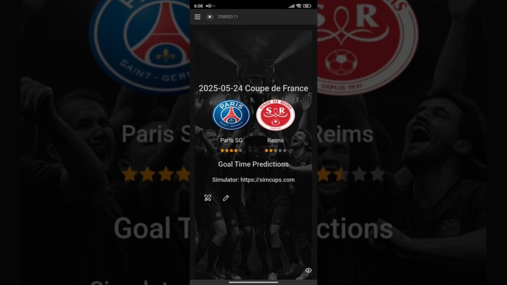 PSG vs Stade de Reims | 2025 Coupe de France Final | Match Predictions & Preview