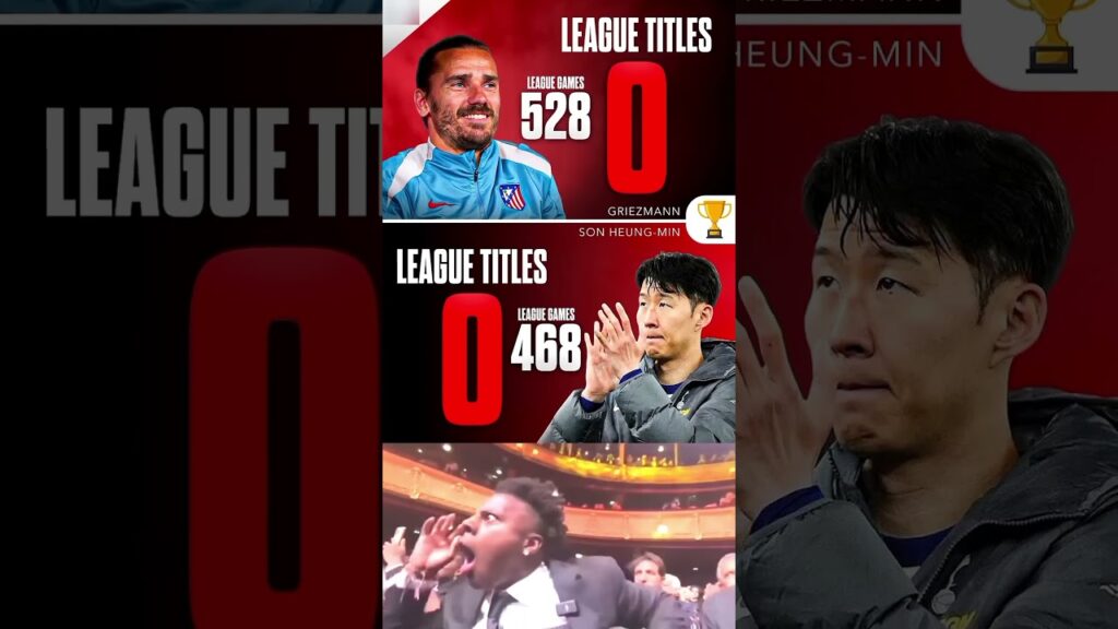 📹 Antoine Griezmann And Heung-Min Son Have Won 0 League Titles In Their Careers🤔🤫🤯 ➥