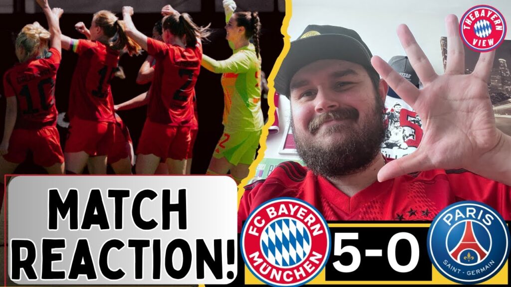WE ARE IN THE FINAL!! - Bayern Munich 5-0 PSG - Match Reaction - World Seven Series