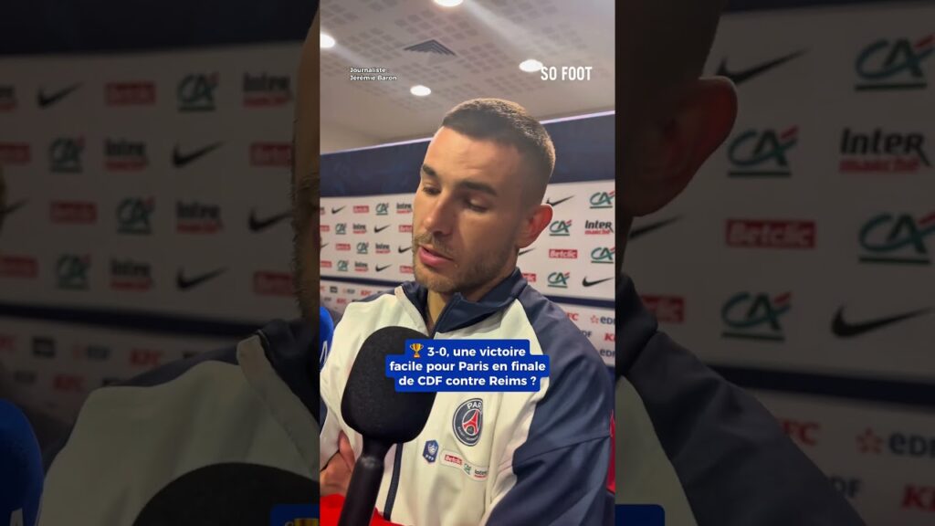 On a demandé à Lucas Hernández son ressenti après la finale de Coupe de France #footballshorts