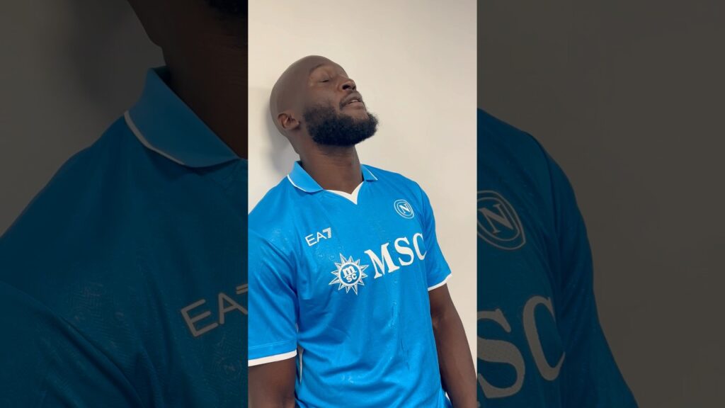 Lukaku can't believe it 🥹🩵