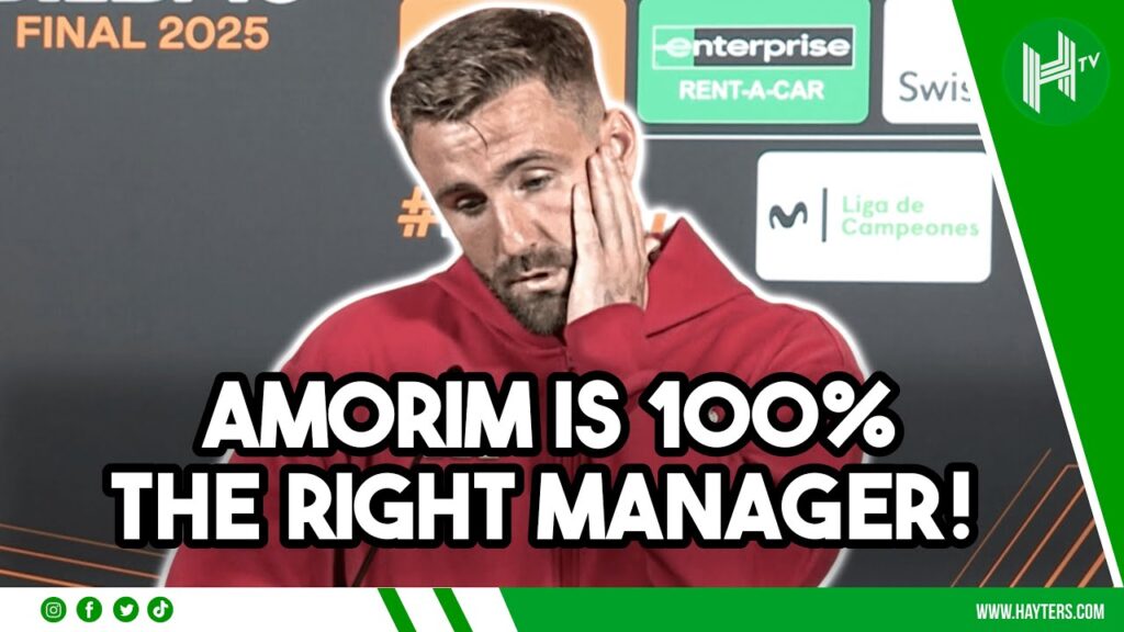 Amorim 100% the RIGHT manager! DEVASTATED Luke Shaw reacts to Europa League final defeat