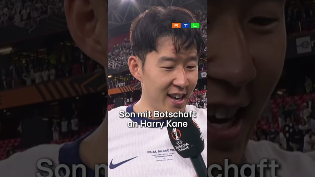 Son mit Botschaft an Harry Kane 🥹