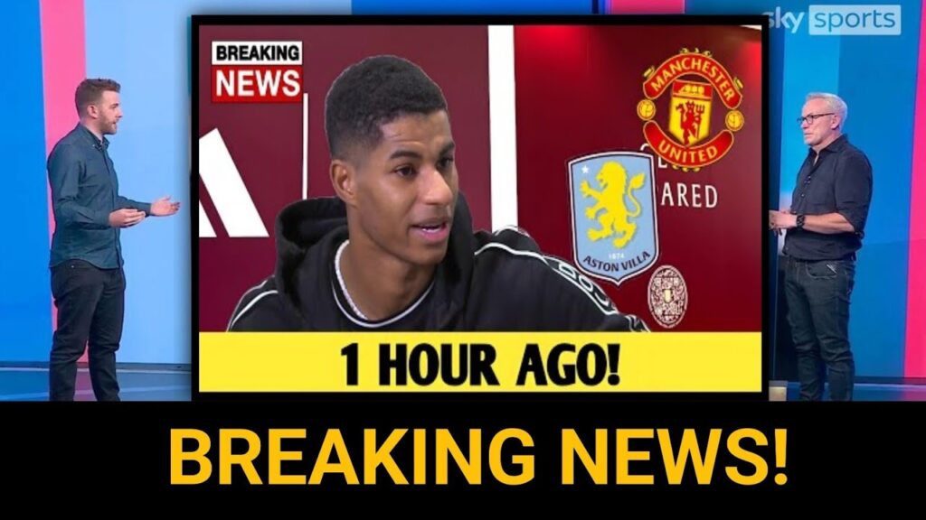 🔴Rashford Sends Calm Message Ahead of Man United vs Aston Villa