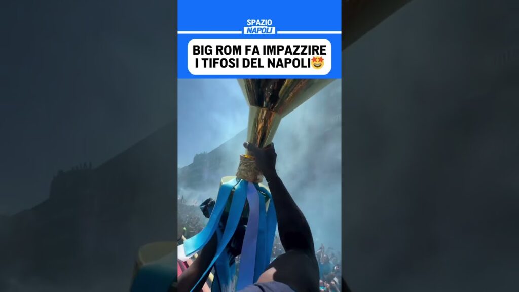 Romelu LUKAKU fa IMPAZZIRE i tifosi del NAPOLI 🔥🤩 #shorts