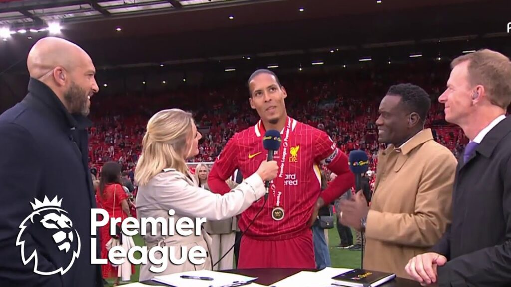 Virgil van Dijk: Liverpool 'fully deserve' Premier League title | Premier League | NBC Sports