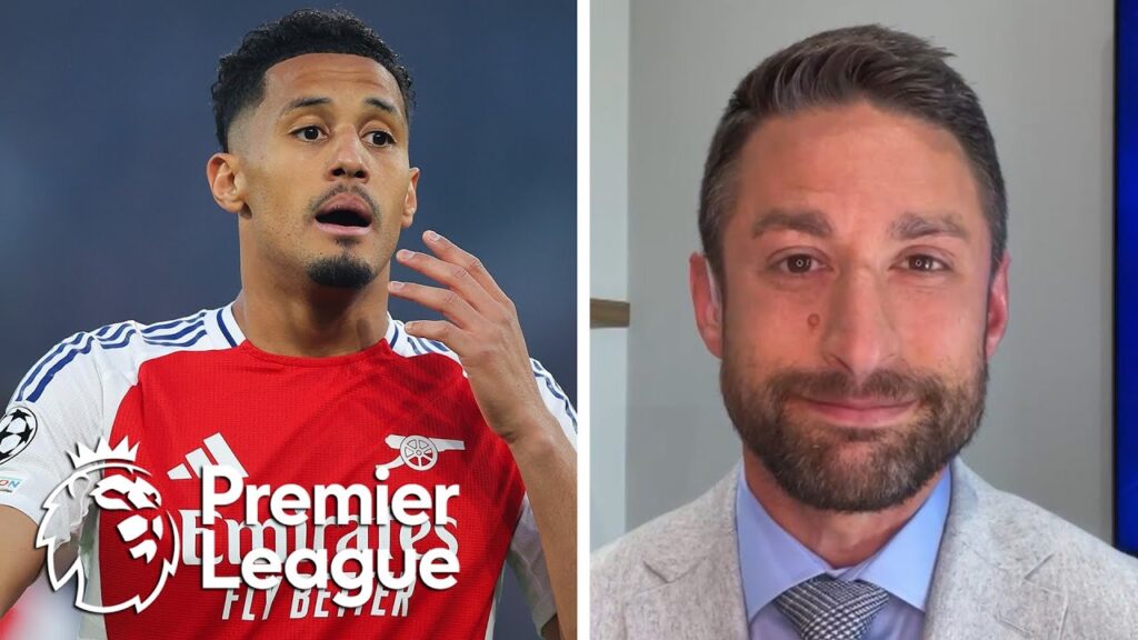 David Ornstein: Arsenal's William Saliba being pursued by Real Madrid | Premier League | NBC Sports