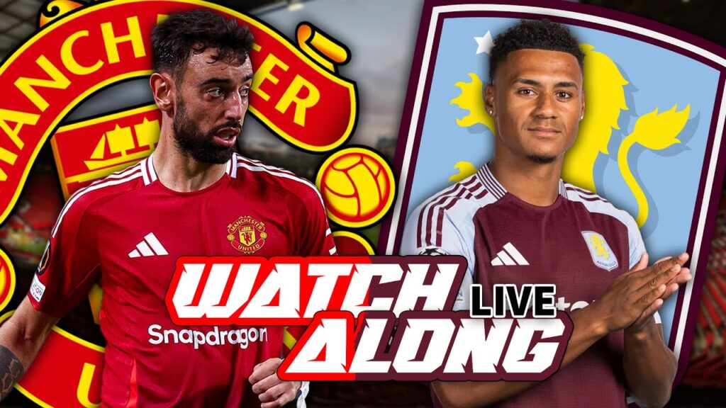 Manchester United 0-0 Aston Villa | LIVE Watchalong Stream (Portrait)