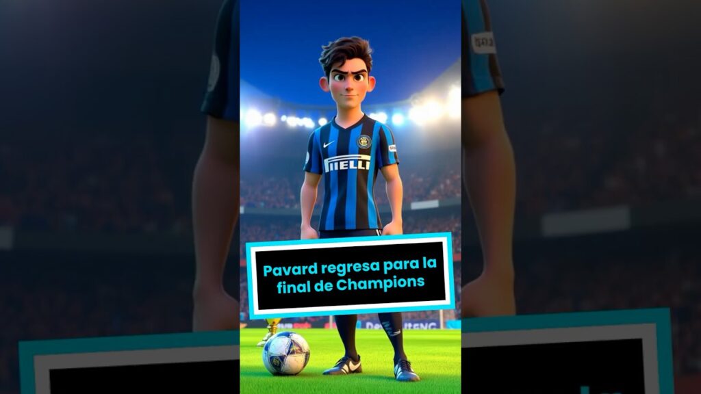 Vuelve la estrella francesa! Benjamin Pavard titular en la final de la Champions League PSG vs Inter