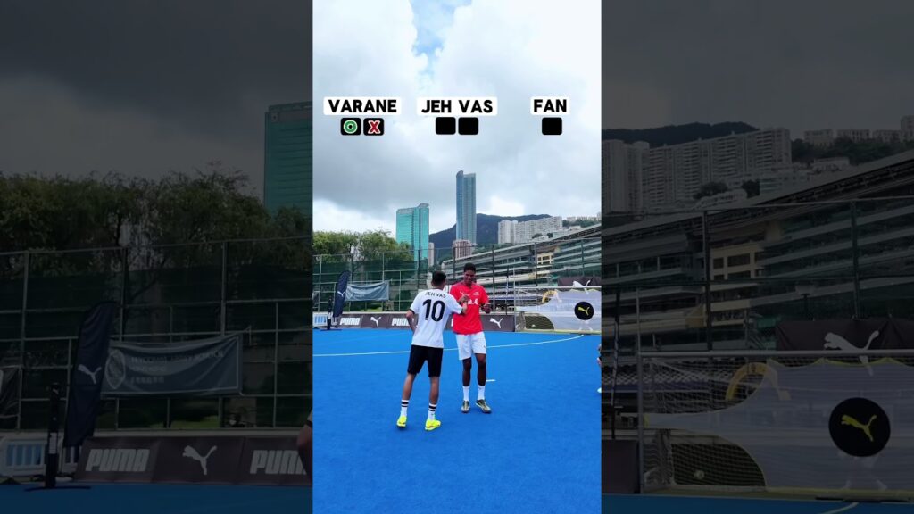 Raphael Varane Crossbar Challenge #football