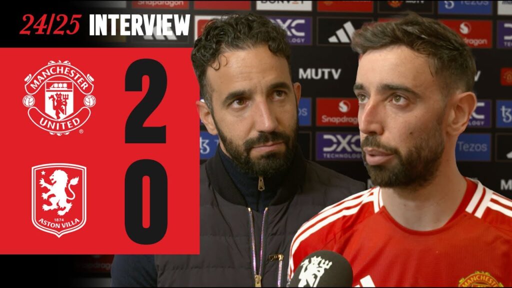 Ruben & Bruno React | Man Utd v Aston Villa