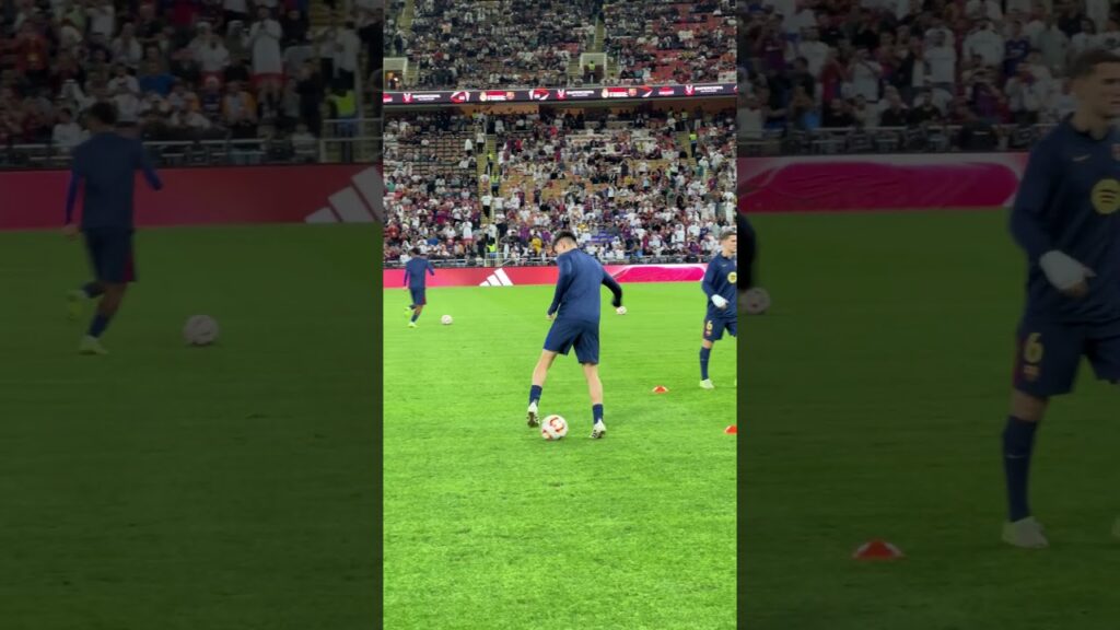 A magician at work. 🪄 #fcbarcelona #football #skills #Pedri #shorts