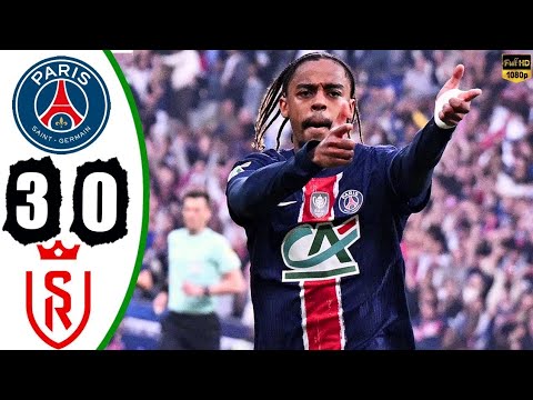 PSG vs Reims 3-0 - Highlights & All Goals - Coupe De France Final 2025