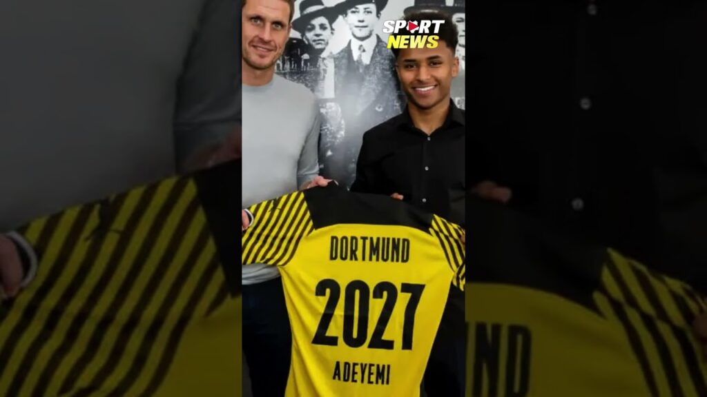 QUEM É KARIM ADEYEMI, A NOVA JOIA DO FUTEBOL ALEMÃO. #adeyemi #borussiadortmund