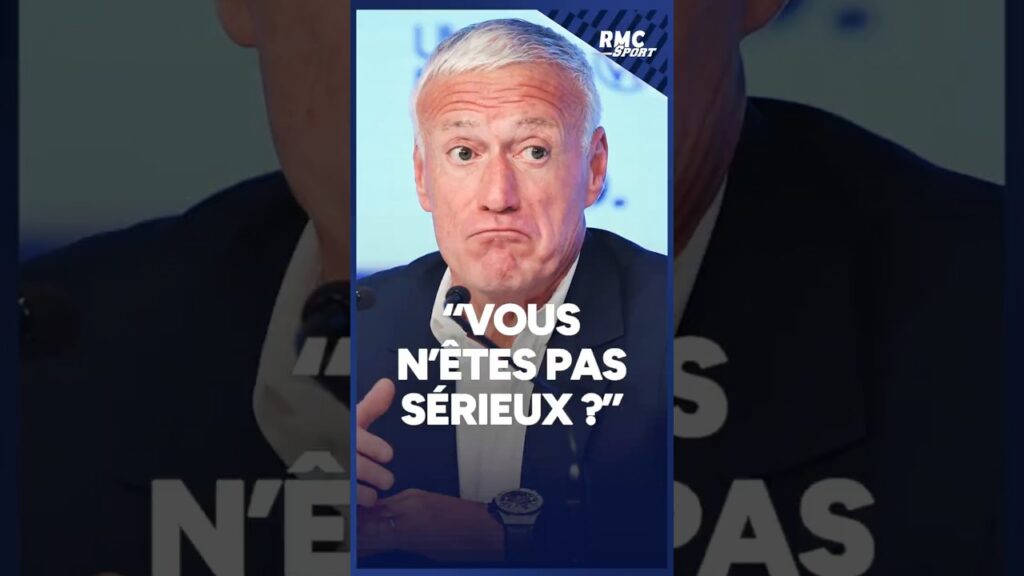 #psg ou #inter ? "Vous n'êtes pas sérieux" répond Deschamps