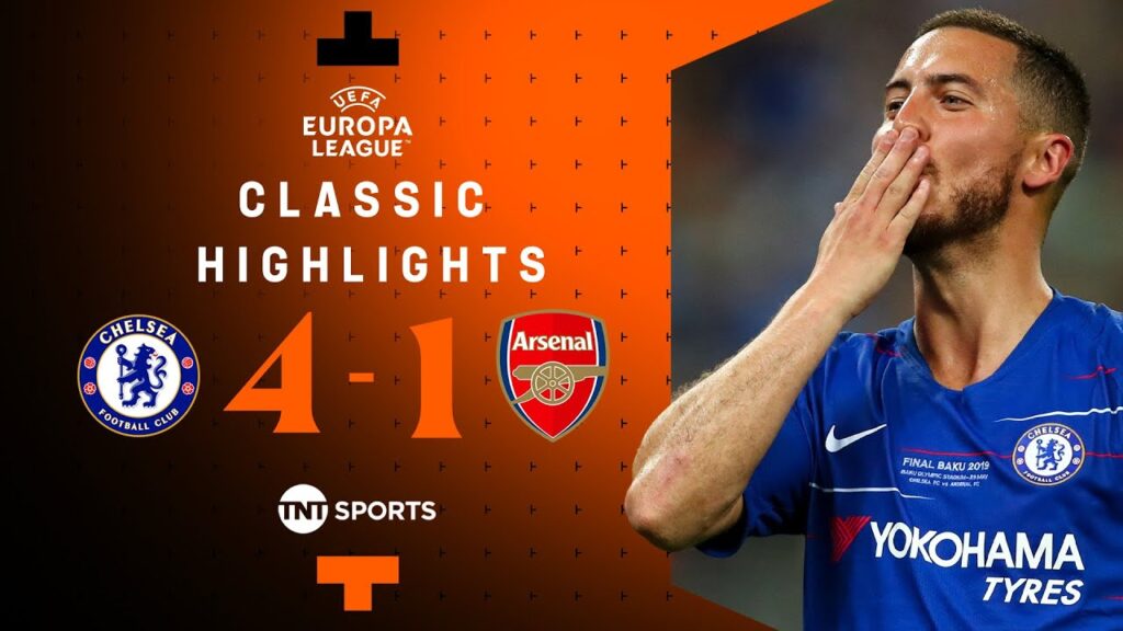 Hazard Masterclass In Baku! 😮‍💨 | Chelsea 4-1 Arsenal | UEFA Europa League Classic Highlights