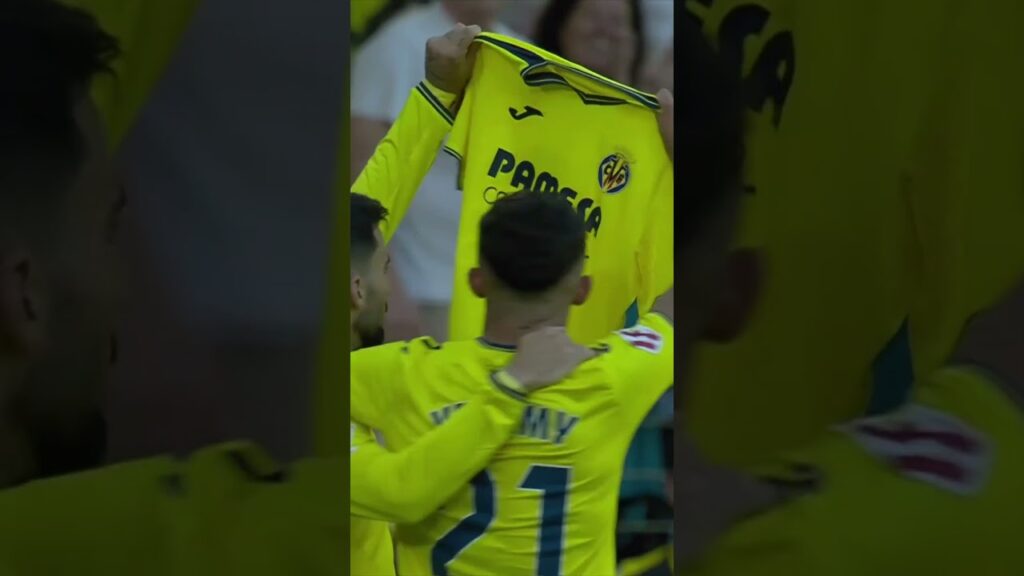 Tenía que ser en el minuto 3. El golazo de Yeremy Pino y la bonita dedicatoria a Raúl Albiol 🥹