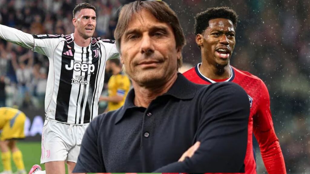 Conte alla Juve? Giuntoli via, Vlahovic e Kolo Muani: David arriva!