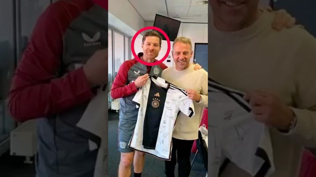 Is Hansi Flick SCARED of Madrid’s new COACH Xabi Alonso?😳💀#shorts #viralshorts #football