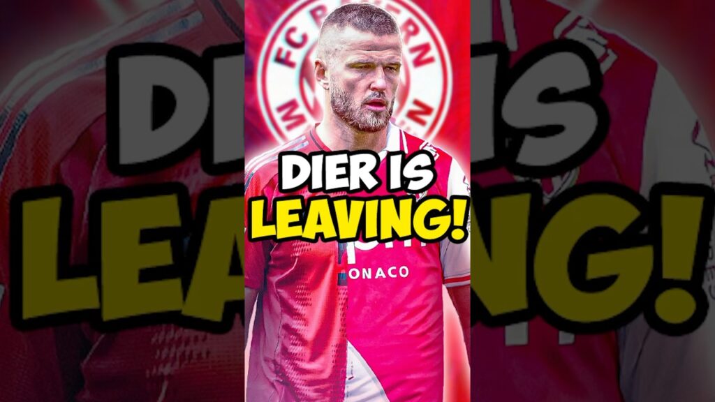 ERIC DIER LEAVING MY CLUB🥺 #bayern #soccer #football #footballshorts #dier #tottenham #monaco