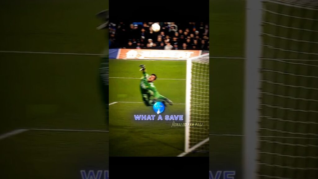 Courtois Save vs Azpilicueta 🥶