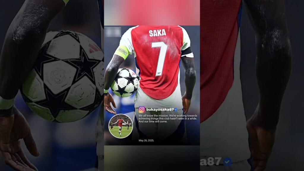 😱🤯Bukayo Saka DROPS HINT About Arsenal's FUTURE! 🔥Our Time Will Come!🔥 #arsenal #afc #saka #gunners