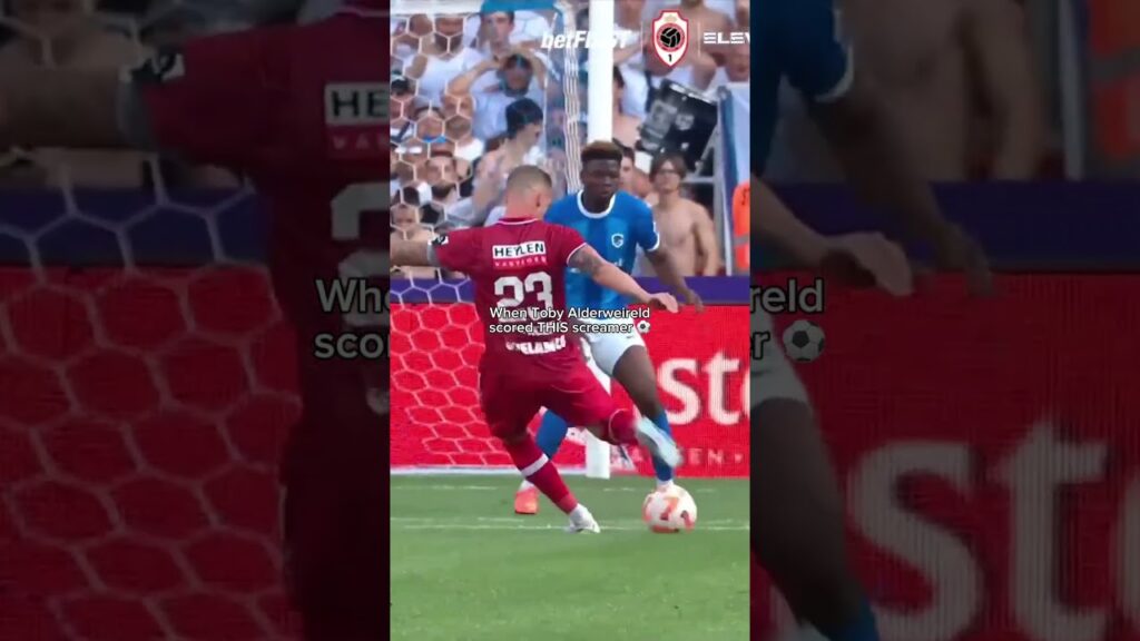 When Alderweireld scored this SCREAMER #royalantwerp #jupilerproleague #belgium #clutch #football