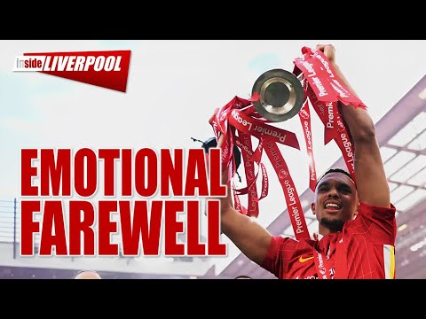 TRENT ALEXANDER-ARNOLD BIDS EMOTIONAL FAREWELL TO ANFIELD AFTER LIFTING PREMIER LEAGUE.
