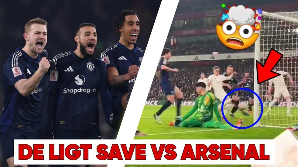 Unreal 🤯 Matthijs de Ligt save vs Arsenal 😳 Unbelievable 🔥